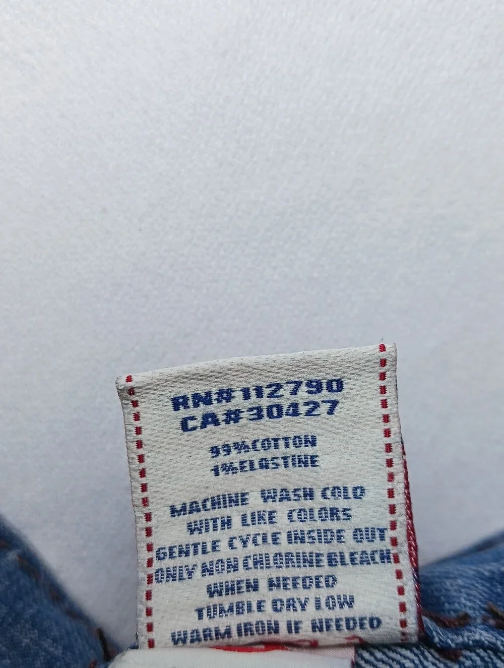 True Religion Mens Joey Super T Flap Pocket Relaxed Fit Jeans 38X34 Blue Denim